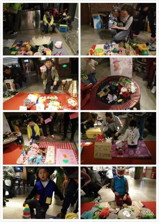 場面熱鬧非凡，小朋友們紛紛拿出自己的看家本領(lǐng)，來推銷自己的商品