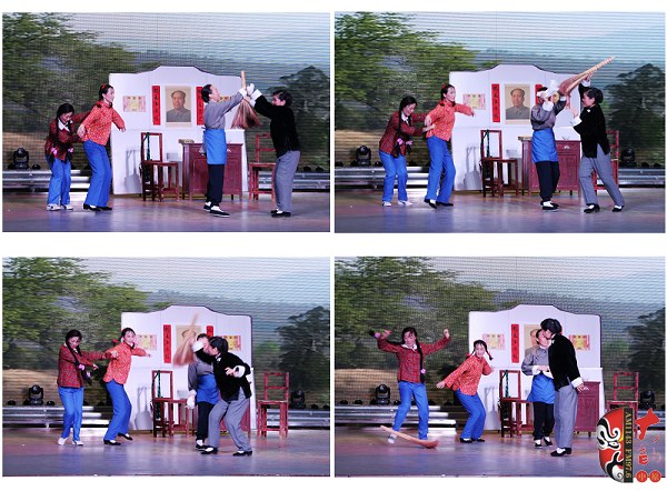 銀環(huán)媽怒打愛女，栓寶娘拼命保護