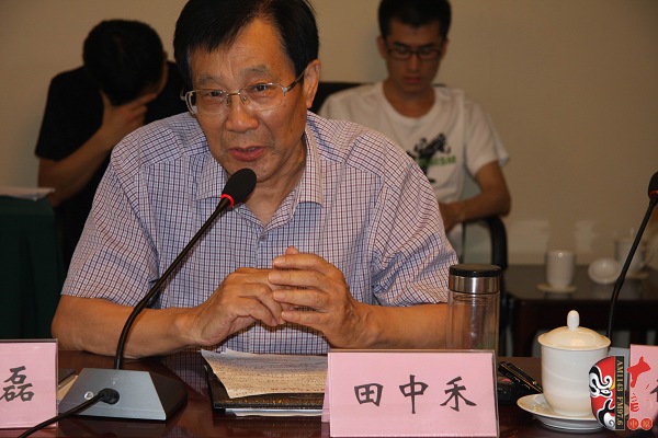 原文聯(lián)主席、作家協(xié)會主席田中禾