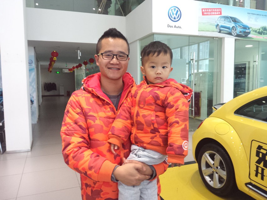 父子同款，瞧這給美的！