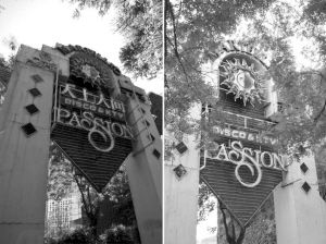 臺州溫嶺版“天上人間”（左）和北京版“天上人間”（右）相比，連店標(biāo)都一模一樣