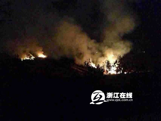墜機(jī)現(xiàn)場(chǎng)圖片