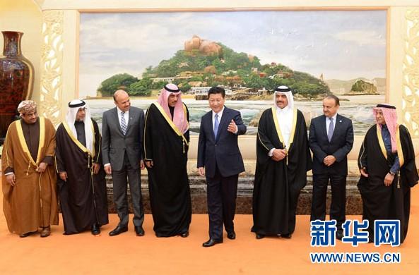 習(xí)近平唔海合會(huì)代表團(tuán)：望早日簽署自貿(mào)協(xié)定