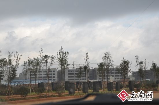 2010年11月的時候，爭議土地上已經是密布的高樓群。