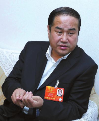 保定市長馬譽峰。資料圖片