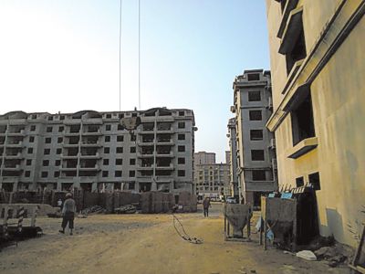 　適園雅居小區(qū)，已建起13棟住宅樓。
