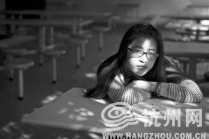 　筆試面試都過了最終沒被錄取，讓胡格格非常失落。 記者 陳中秋 攝