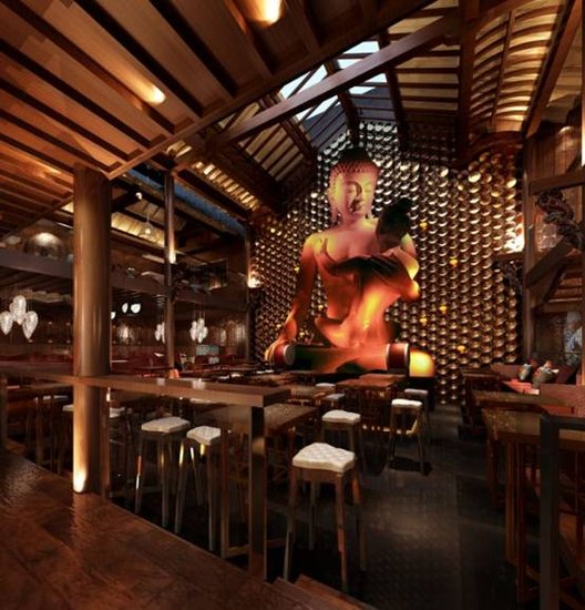 佛像“助陣”酒吧，爭(zhēng)議炸開鍋