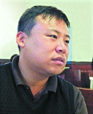 來(lái)自廣東的留學(xué)生馬博打算回國(guó)就業(yè)。（陳安 攝）