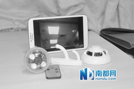 香港民建聯(lián)從市面購買到的偷拍儀器。