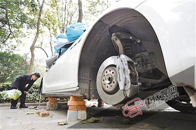 賊娃子辯稱只是為了試試豪車輪胎好不好下。