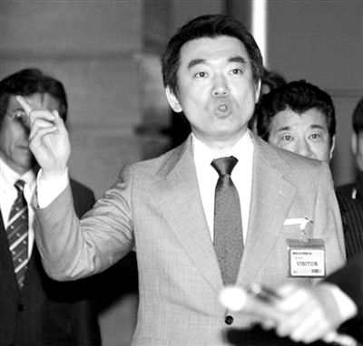日本新一代右翼人物橋下徹。