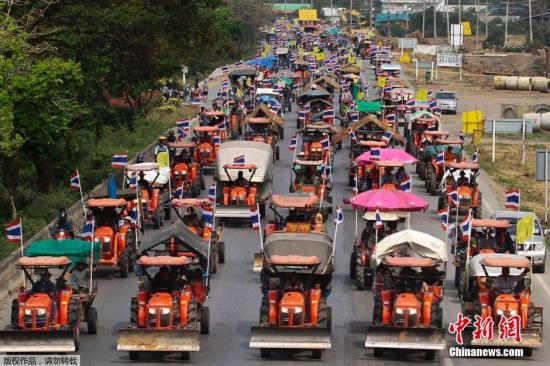 泰國(guó)稻農(nóng)取消機(jī)場(chǎng)示威 外媒稱或得到償債允諾