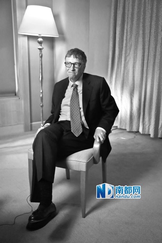 比爾·蓋茨接受美國(guó)《滾石》雜志專(zhuān)訪(fǎng)。