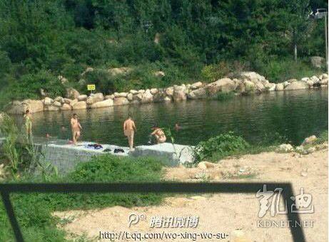 網(wǎng)友曝光的現(xiàn)場(chǎng)圖片。（圖片來(lái)自網(wǎng)絡(luò)）