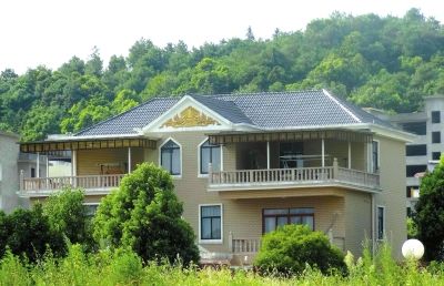 江西宜春，氣功大師王林在樟竹路紫薇山莊旁的別墅。圖/CFP