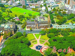 　　悉尼海德公園。