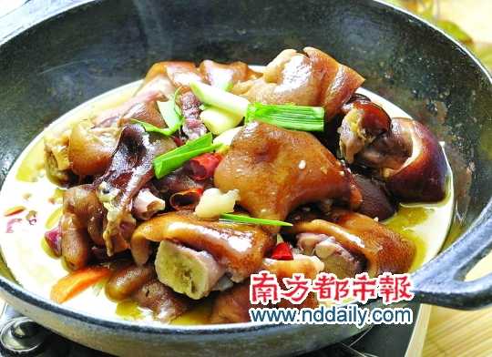 臘豬腳跟鹵豬手、南乳豬手味道是完全不同的