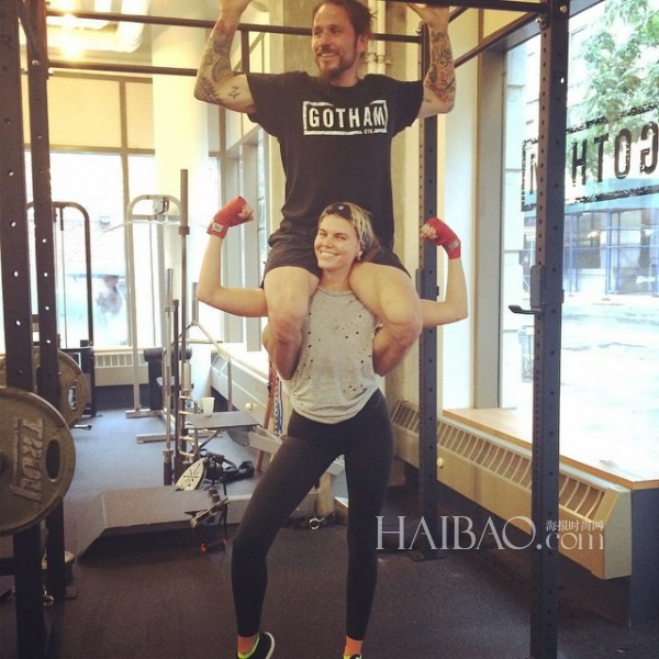 超?，旣惸取ち詹?(Maryna Linchuk) 近期健身私照