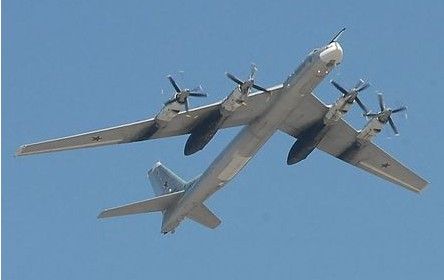 俄羅斯戰(zhàn)略轟炸機(jī)。（資料圖）