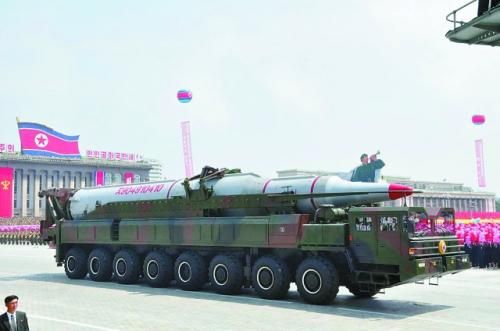 韓國(guó)認(rèn)為朝鮮中程導(dǎo)彈將部署到朝中邊境。