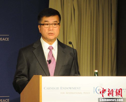 資料圖：美國(guó)駐華大使駱家輝。中新社發(fā) 德永健 攝