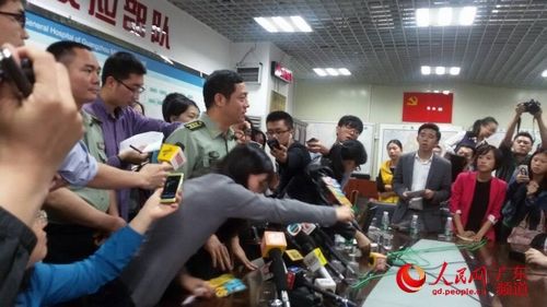 廣州軍區(qū)廣州總醫(yī)院發(fā)布會現(xiàn)場。