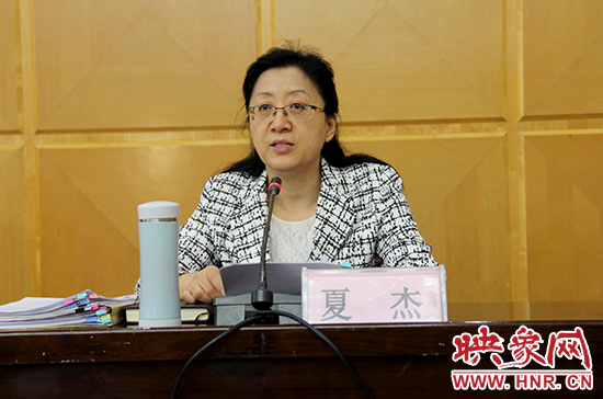 河南省委常委、組織部部長(zhǎng)夏杰