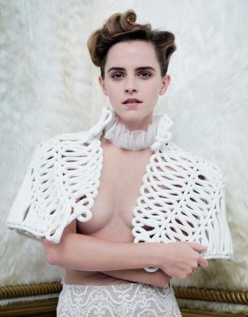 艾瑪沃森拍大尺度照遭炮轟：干我胸何事？