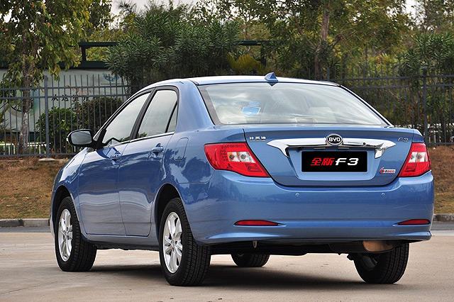 全新比亞迪F3實(shí)車(chē)圖片