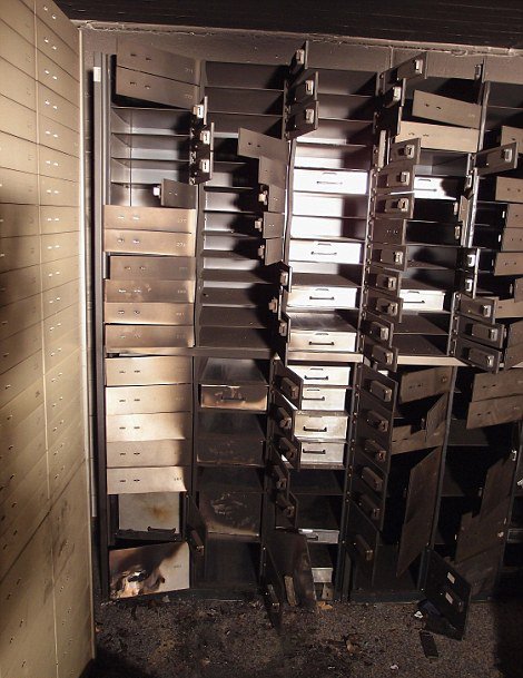 英國史上最大盜竊案現(xiàn)場(chǎng)曝光