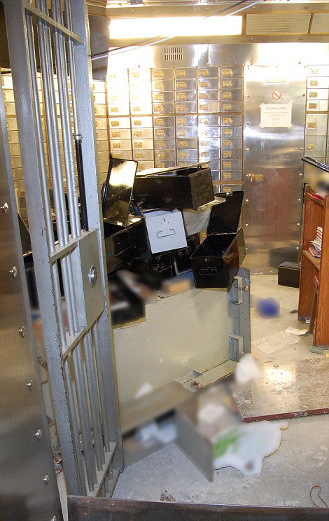 英國史上最大盜竊案現(xiàn)場(chǎng)曝光