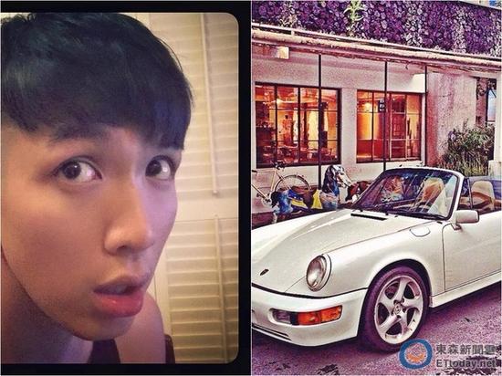 柯震東自己也擁有一輛法拉利跑車，但這次發(fā)生車禍并非他所駕駛，而出事后本人也沒做出說明。
