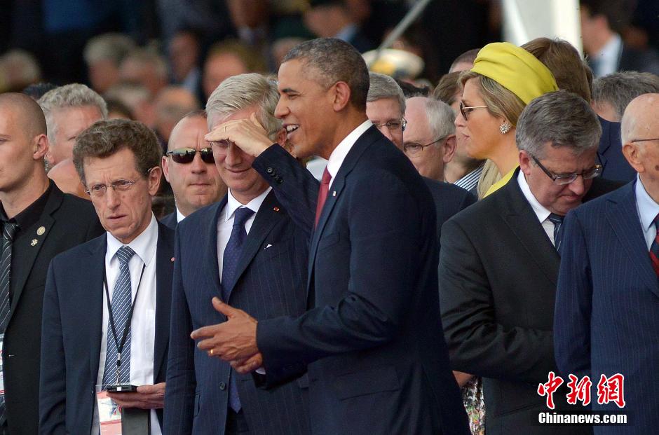 諾曼底登陸70周年紀(jì)念儀式 20國元首和政府首腦出席