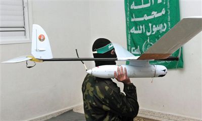 無人機(jī)：哈馬斯自制，在以領(lǐng)土上偵察時(shí)被擊落。