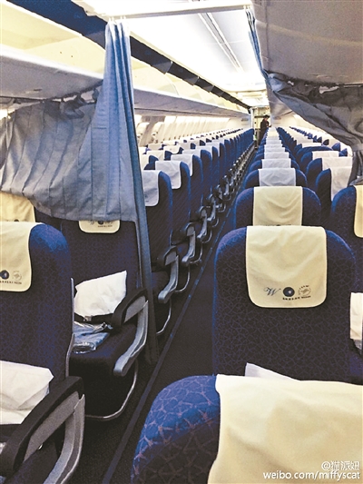 年關將近，很多人回家的票還沒有著落，而昨日凌晨，一架從武漢飛往廣州的航班上只有一名女乘客，偌大的客機成了一個人的專機。