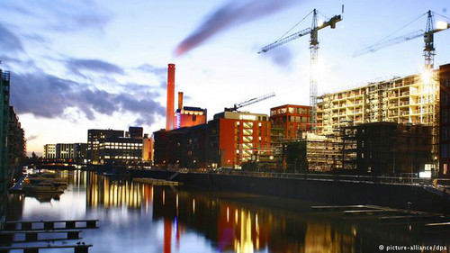 資料圖片：德國法蘭克福。（德國之聲電臺網(wǎng)站）