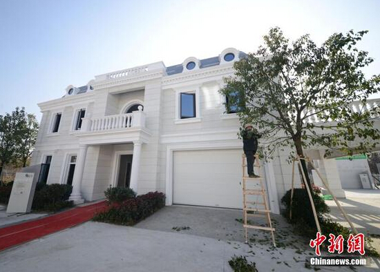 看！這些別墅都是3D打印出來的 僅耗時1天