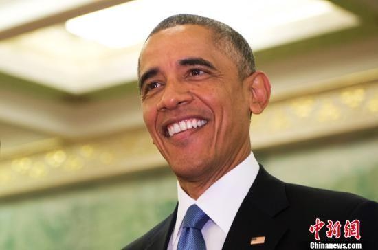 資料圖：美國總統(tǒng)奧巴馬。中新社發(fā) 廖攀 攝