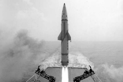 資料圖：印度試射“丹努什”核導(dǎo)彈。