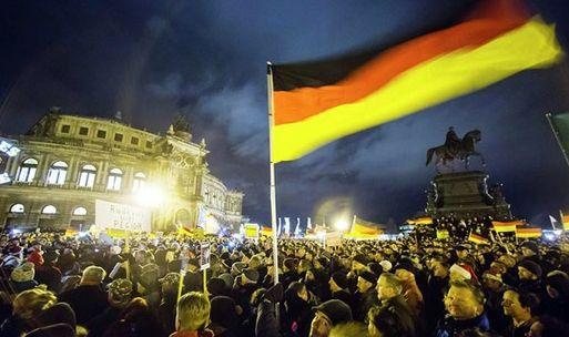 示威現(xiàn)場。