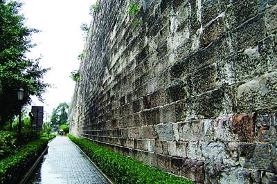 　　東水關(guān)處的城墻。資料圖片