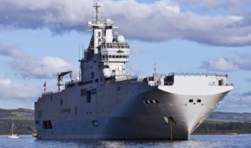 俄羅斯向法國購買西北風(fēng)級兩棲攻擊艦。