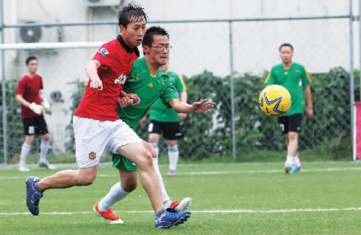 平安保險(xiǎn)與農(nóng)大體院的這場(chǎng)比賽，在上半場(chǎng)就失去了懸念