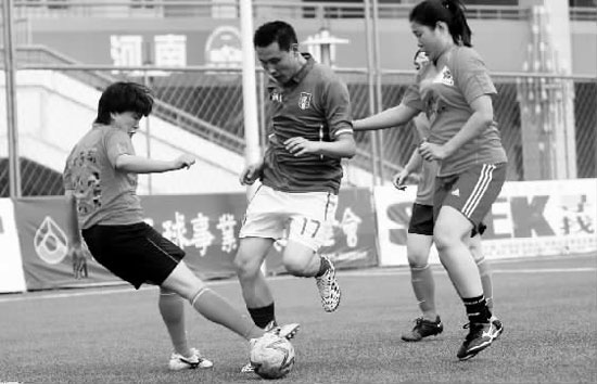 因為身體條件受限，女足幫只能走技術流路線