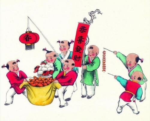 馬上過年之年俗民謠:二十六,去割肉