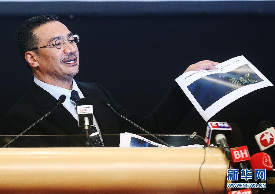 馬官員：在南印度洋發(fā)現(xiàn)122個(gè)可疑物體