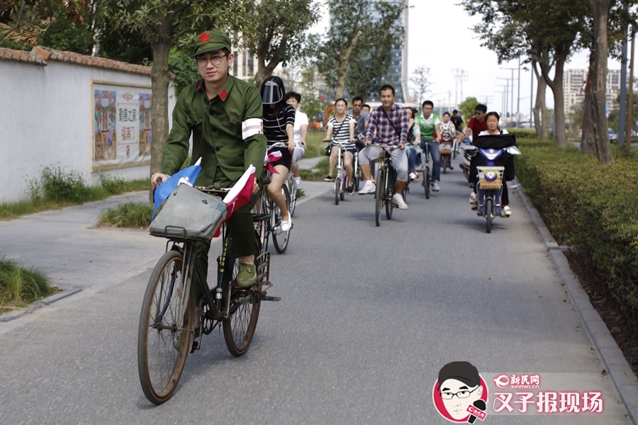 無車日復(fù)古慢騎行！懷舊style萌萌噠